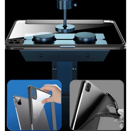 Apple Uyumlu iPad Pro 11 2021 (3.Nesil) Kılıf Zore Nort Arkası Şeffaf Standlı Kılıf