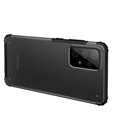 Galaxy A72 Uyumlu Zore Volks Kapak-Siyah