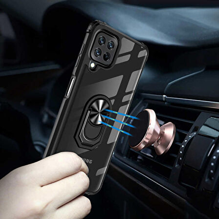 Galaxy A22 4G Uyumlu Zore Mola Kapak-Kırmızı