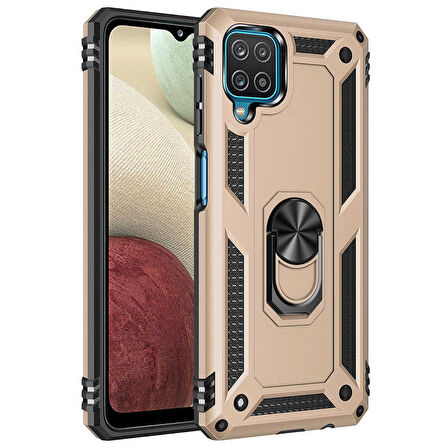 Galaxy M22 Uyumlu Zore Vega Kapak-Kırmızı