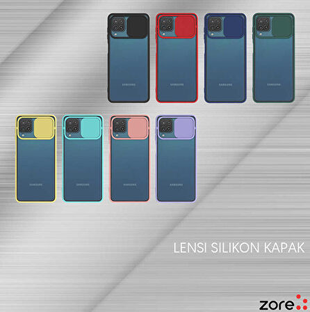 Galaxy A12 Uyumlu Zore LALTi Kapak-Turkuaz
