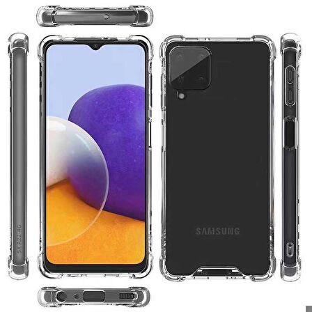 Galaxy M32 Uyumlu Zore Nitro Anti Shock Silikon-Renksiz