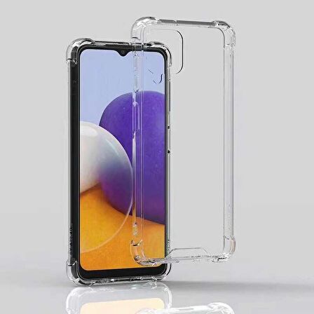 Galaxy M32 Uyumlu Zore Nitro Anti Shock Silikon-Renksiz