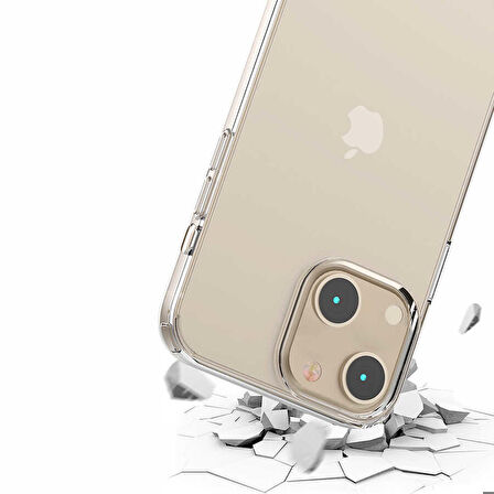 iPhone 13 Mini Uyumlu Zore Coss Kapak-Renksiz