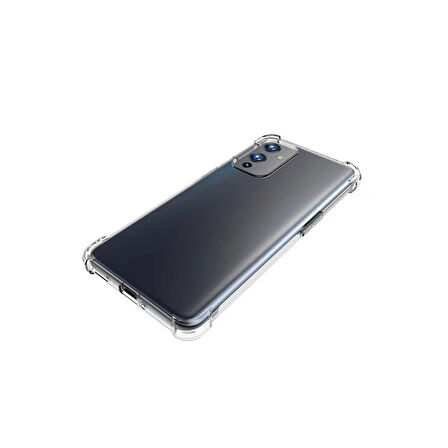 One Plus 9 Kılıf Zore Nitro Anti Shock Silikon-Renksiz