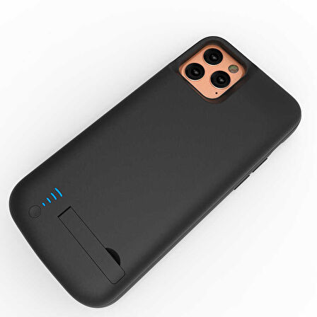 iPhone 12 Pro Uyumlu Zore Şarjlı Kılıf-Siyah
