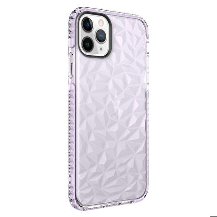 iPhone 11 Pro Uyumlu Zore Buzz Kapak-Mor