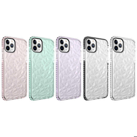 iPhone 11 Pro Uyumlu Zore Buzz Kapak-Mor