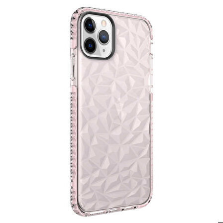 iPhone 11 Pro Max Uyumlu Zore Buzz Kapak-Pembe