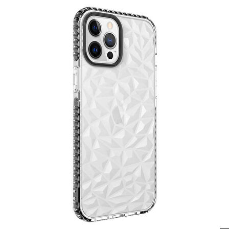 iPhone 12 Pro Uyumlu Zore Buzz Kapak-Siyah