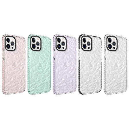iPhone 12 Pro Uyumlu Zore Buzz Kapak-Siyah