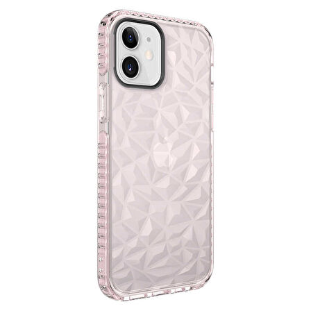 iPhone 12 Uyumlu Zore Buzz Kılıf-Pembe