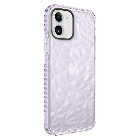 iPhone 12 Uyumlu Zore Buzz Kapak-Mor