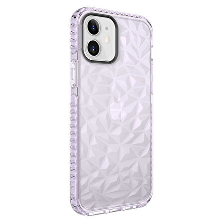 iPhone 12 Uyumlu Zore Buzz Kılıf-Mor