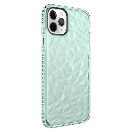 iPhone 11 Pro Uyumlu Zore Buzz Kapak-Yeşil