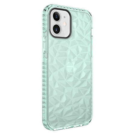 iPhone 12 Uyumlu Zore Buzz Kılıf-Yeşil