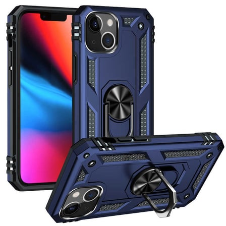 iPhone 13 Mini Kılıf Kamera Koruyucu Manyetik Standlı Tank Koruma SVTEK