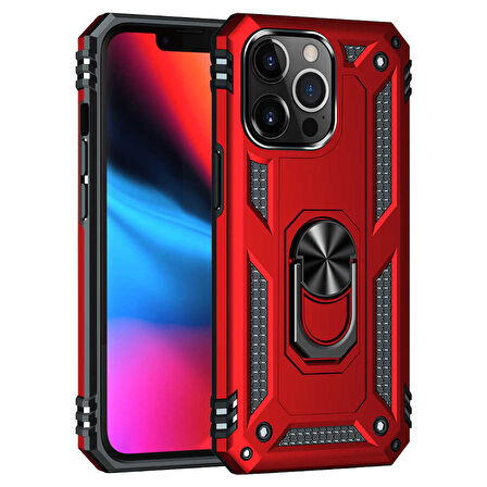 iPhone 13 Pro Max Uyumlu Zore Vega Kılıf-Siyah