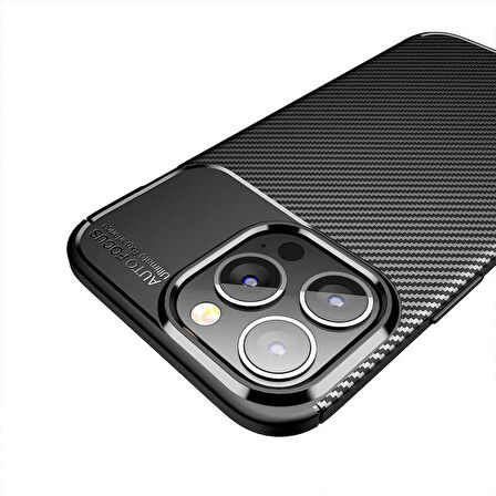 iPhone 13 Pro Max Uyumlu Zore Negro Silikon Kapak-Lacivert