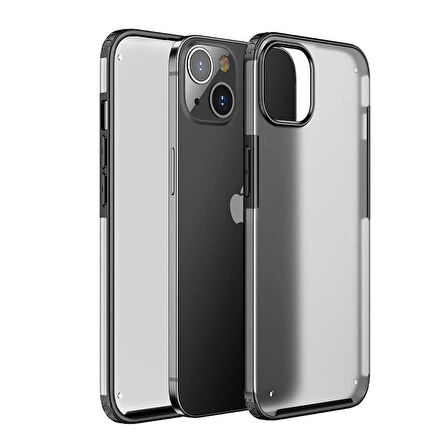 iPhone 13 Mini Uyumlu Zore Volks Kılıf-Siyah