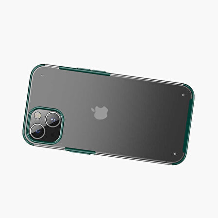 iPhone 13 Mini Uyumlu Zore Volks Kılıf-Koyu Yeşil