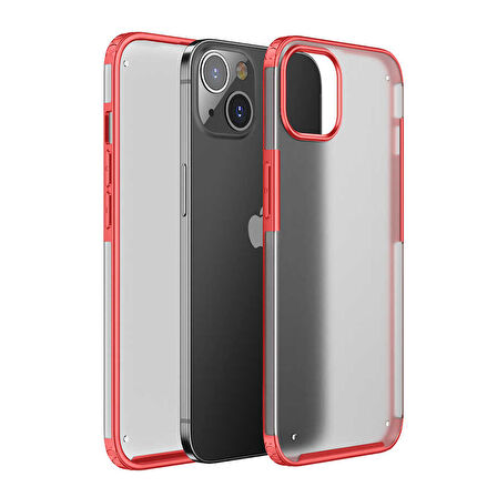 iPhone 13 Uyumlu Zore Volks Kılıf-Kırmızı