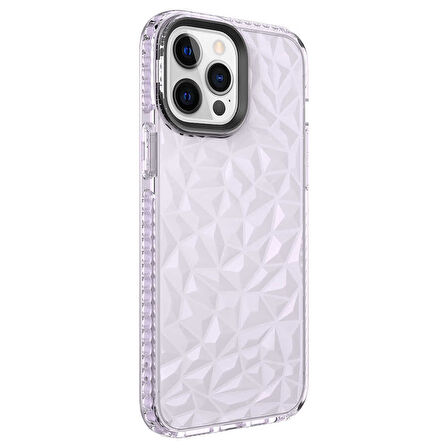 iPhone 13 Pro Uyumlu Zore Buzz Kılıf-Mor