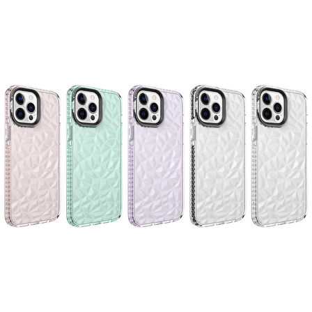 iPhone 13 Pro Uyumlu Zore Buzz Kılıf-Mor