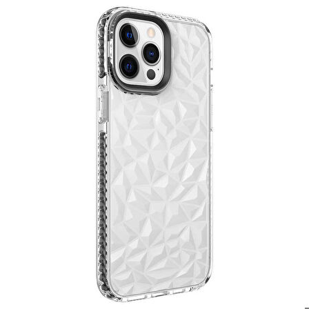 iPhone 13 Pro Max Uyumlu Zore Buzz Kapak-Siyah