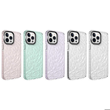 iPhone 13 Pro Max Uyumlu Zore Buzz Kapak-Mor