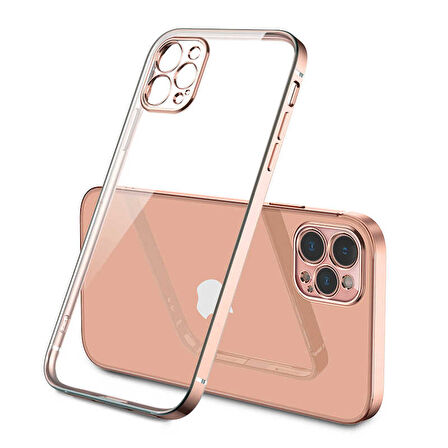 iPhone 12 Pro Max Uyumlu Zore Gbox Kılıf-Gold