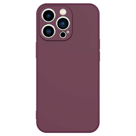 iPhone 13 Pro Uyumlu Zore Mara Lansman Kılıf-Koyu Mor