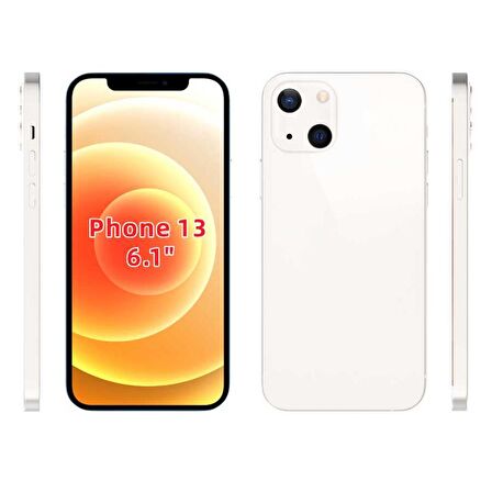 iPhone 13 Uyumlu Zore Süper Silikon Kapak-Renksiz