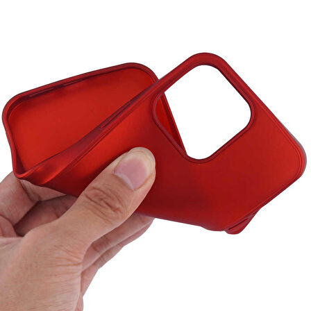 iPhone 13 Pro Uyumlu Zore Premier Silikon Kapak-Mürdüm