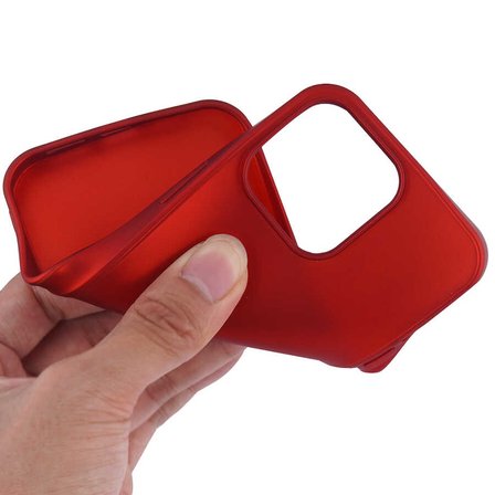 iPhone 13 Pro Uyumlu Zore Premier Silikon Kılıf-Mürdüm