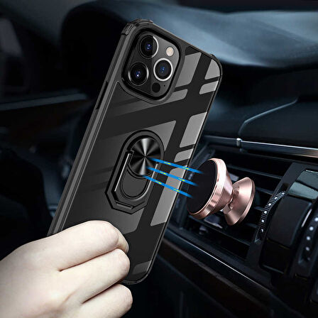 iPhone 13 Pro Uyumlu Zore Mola Kılıf-Kırmızı
