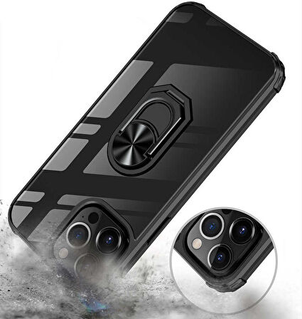 iPhone 13 Pro Uyumlu Zore Mola Kapak-Kırmızı