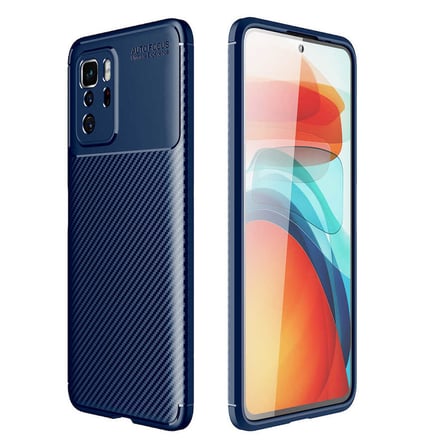 Xiaomi Poco X3 GT Kılıf Karbon Görünümlü Silikon Kamera Korumalı Üstün Koruma Novatech