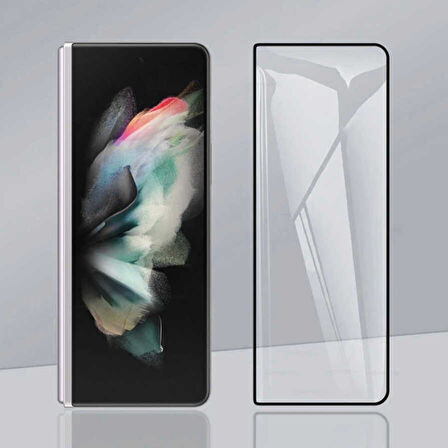 Galaxy Z Fold 3 Uyumlu Zore 2.5D Glass Ekran Koruyucu