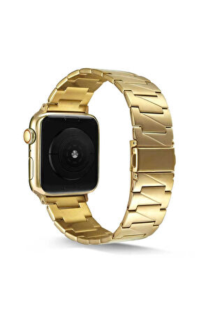 Apple Watch 38mm Uyumlu Krd-48 Metal Kordon-rose Gold