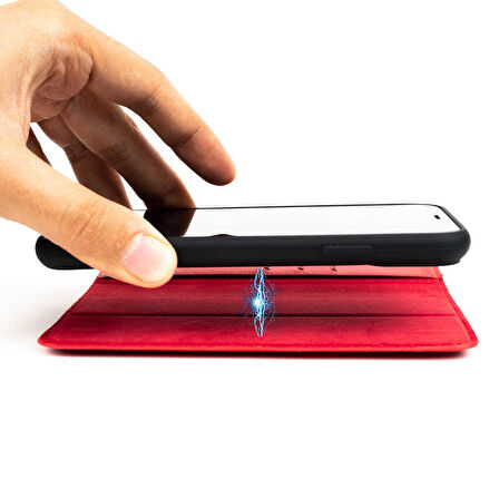 iPhone 12 Uyumlu Zore Multi Cüzdan Kılıf-Lacivert