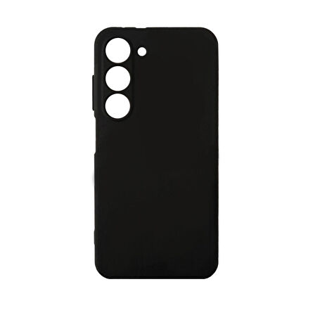 Galaxy S23 Uyumlu Zore Biye Silikon-Siyah