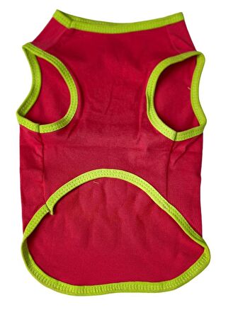 Petmamacı Kedi ve KÜÇÜK Köpek T-Shirt Kırmızı S EN:24 BOY:32CM