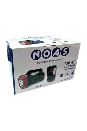 Noas Portatif Şarj Edilebilir El Feneri Milas Y05-2011