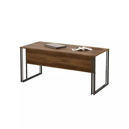Uzay Ofis Draje Çalışma Masası - Barok-Antrasit - 140 CM