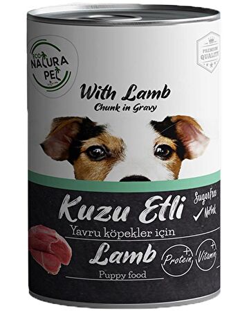 Eco Natura Pet Kuzu Etli Yavru Köpek Konservesi Gravy 400 Gr