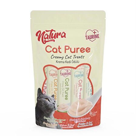 Natura Cat Pure Mix 5 Çeşit Kedi Ödülü