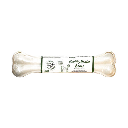 Eco Natura Pet Healty Dental Bones Beyaz Press Kemik 25Cm 200Gr