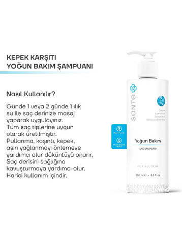 Sante Plus Yoğun Bakım Egzama Şampuanı 250 ml
