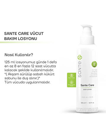 Sante Plus Sante Care Kaşıntı ve Uyuz Vücut Losyonu 125 Ml